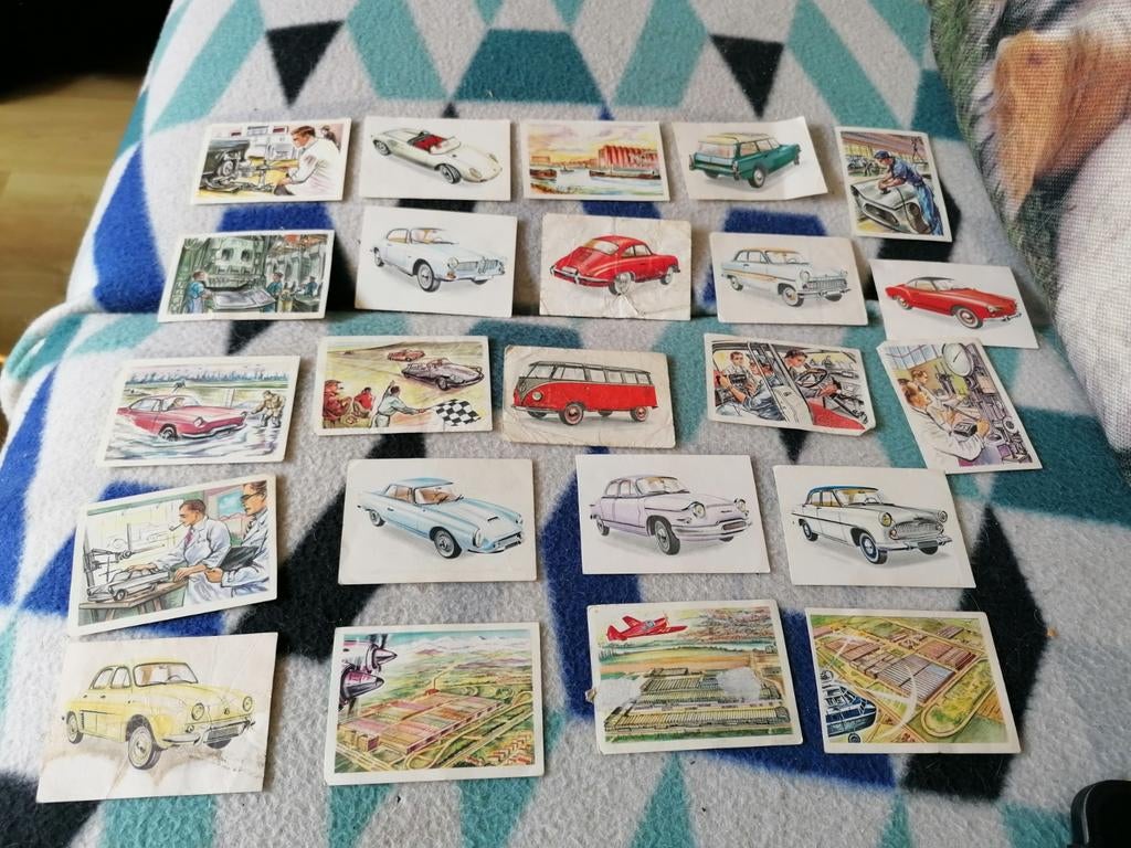 Prentjes Jacques auto's 1962, Envoi