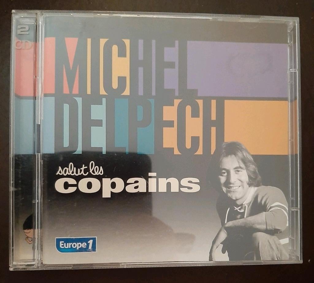 Double cd - Michel delpech - salut les copains, Ophalen of Verzenden, Gebruikt