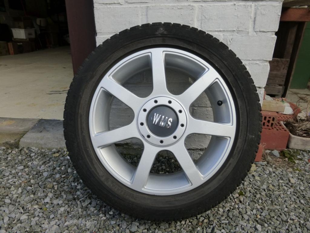 4 DUNLOP winterbanden op alu velgen voor AUDI / VW / Skoda, Auto-onderdelen, Banden en Velgen, Ophalen, Winterbanden, Velg(en)
