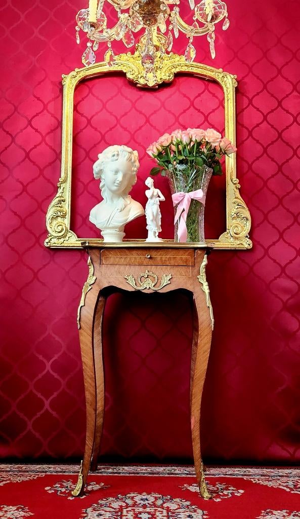 Consoletafeltje Napoleon III toilettafel haltafeltje, Ophalen