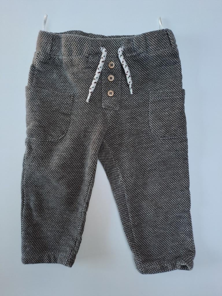 Mt 80 Bruin wit winterbroekje, Kinderen en Baby's, Babykleding | Maat 80, C&A, Broekje, Ophalen of Verzenden, Zo goed als nieuw