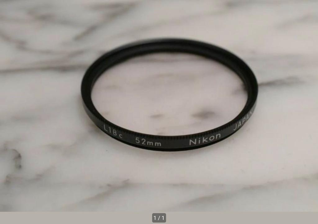 Filtre de lucarne Nikon 52 mm L1BC, TV, Hi-fi & Vidéo, Photo | Filtres, Autres marques, Enlèvement ou Envoi, 50 à 60 mm, Comme neuf