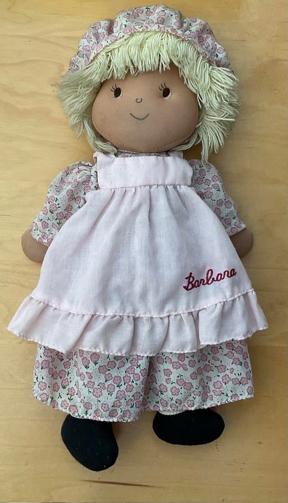 Poupée chiffon… Barbara…. Vintage, Collections, Poupées, Enlèvement, Utilisé, Poupée