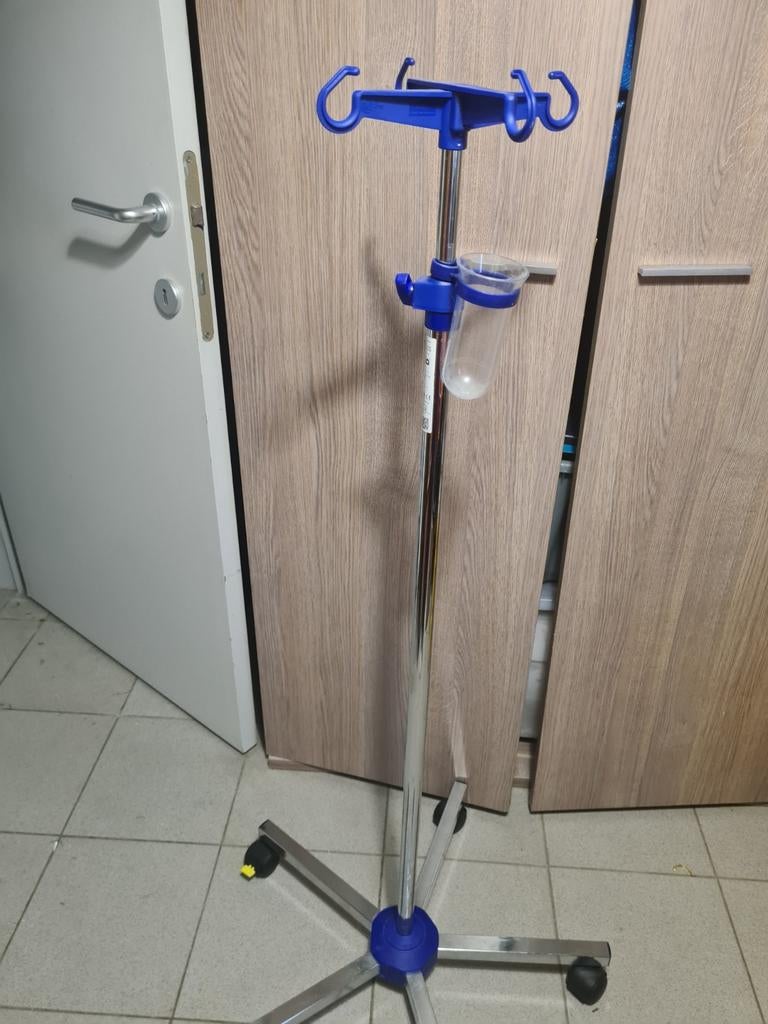 Infusion standard avec rouleaux, Enlèvement