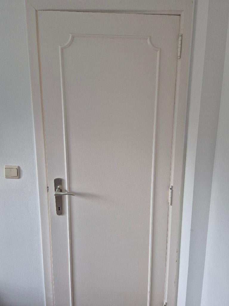 porte en bois intérieur, Enlèvement ou Envoi, 75 à 150 cm, Chambranle de porte, Utilisé