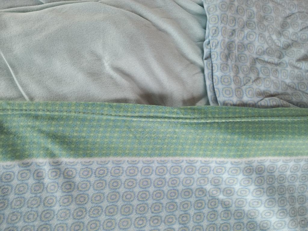 Draps pilou parure complète 2 personnes, Neuf, Autres types, Deux personnes, Vert