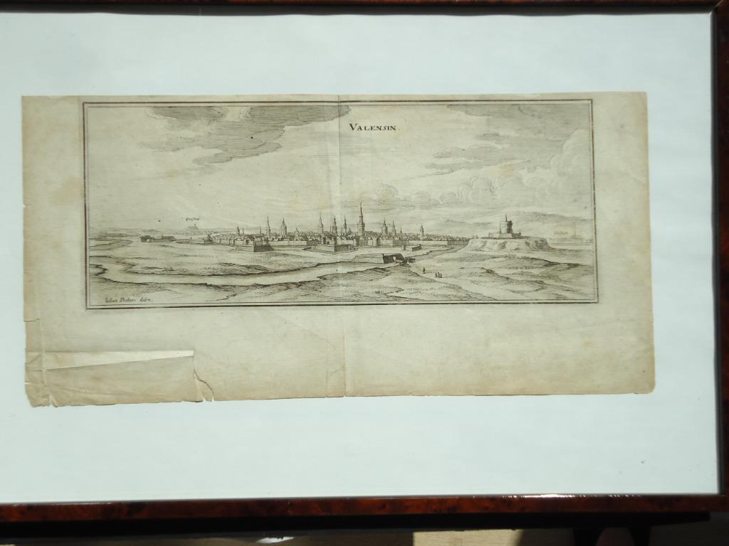Valensin Topographia Galliae inferioris 1654 Valenciennes FR, Enlèvement ou Envoi