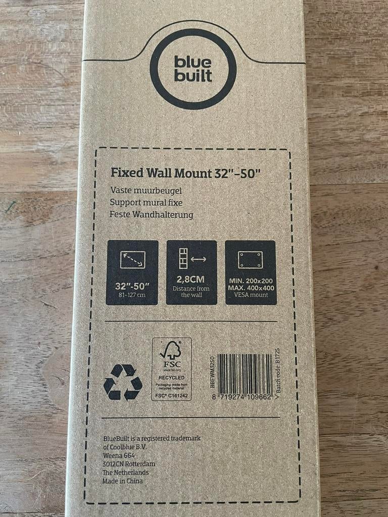 TV-muurbeugel 32’’ - 50’’, Ophalen of Verzenden, Nieuw