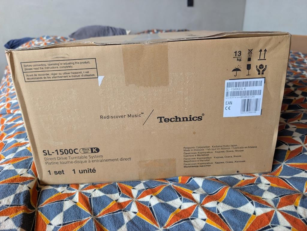 Platine vinyle technics sl1500c