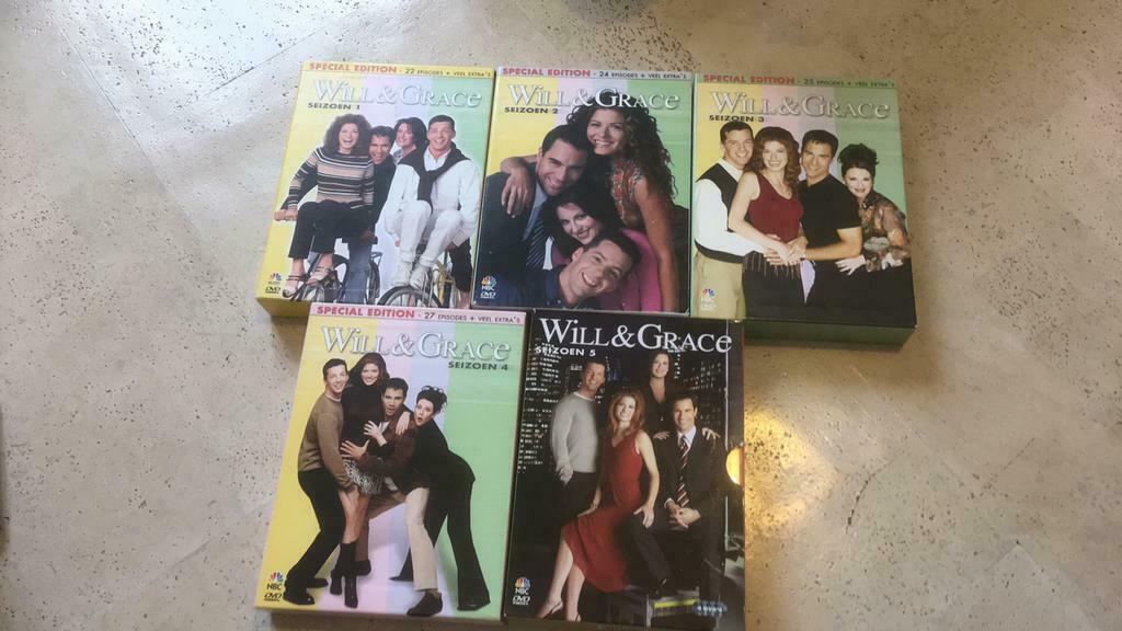 Will & Grace - seizoen 1 tem 5, Ophalen of Verzenden, Komedie