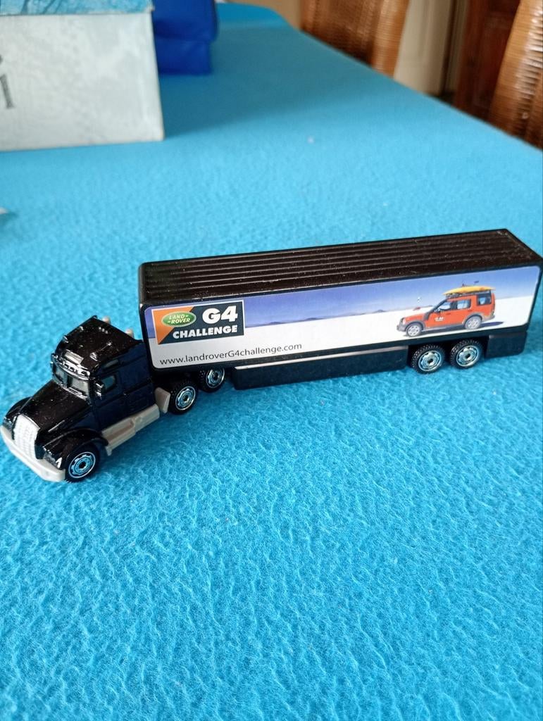 Matchbox met reklame Land Rover, Ophalen of Verzenden, Zo goed als nieuw