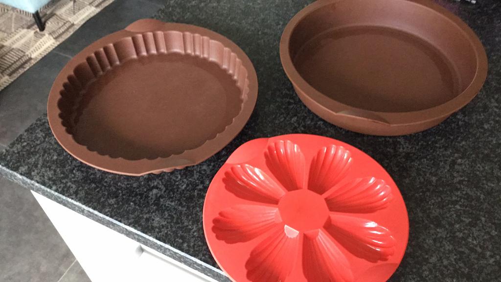Taartvormmen Tupperware multiflex, Enlèvement ou Envoi, Utilisé