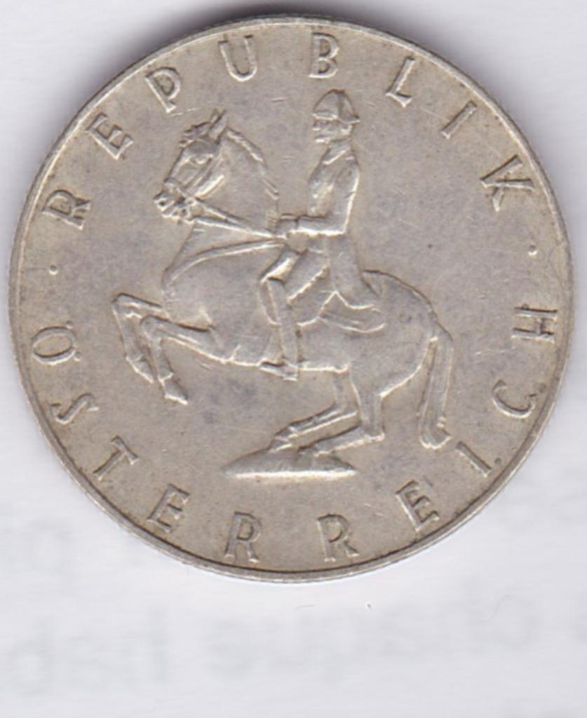 Monnaie Autriche : 5 Schilling 1961 - Argent, Enlèvement ou Envoi, Autriche, Monnaie en vrac, Argent