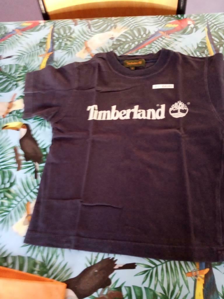 T-shirt Timberland blauw maat 3 jaar, Ophalen of Verzenden, Gebruikt, Jongen, Shirt of Longsleeve
