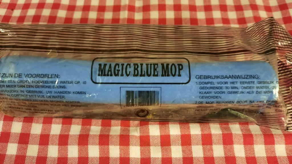 magic blue mop dweilsysteem / magic mop vervangspons, Huis en Inrichting, Schoonmaakartikelen, Ophalen of Verzenden, Mop of Dweil