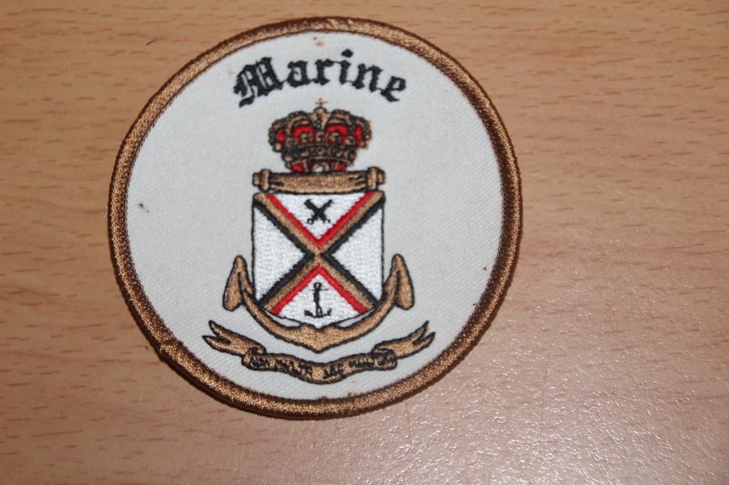 ABL „MARINE” -Patch, Verzamelen, Militaria | Algemeen, Marine, Embleem of Badge, Verzenden