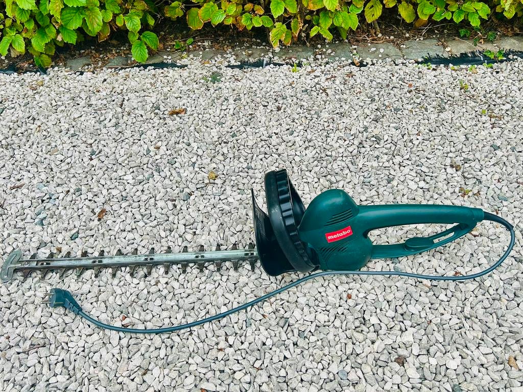 Metabo HS55 heggenschaar haag schaar, Enlèvement, Utilisé, Électrique, Metabo