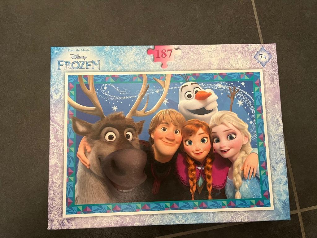 Puzzel Frozen - 187 stukjes, Ophalen