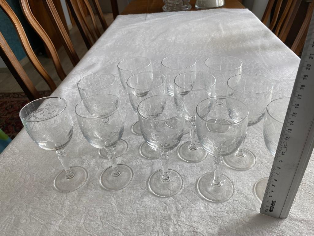 Verres anciens, Antiquités & Art, Antiquités | Verre & Cristal, Enlèvement
