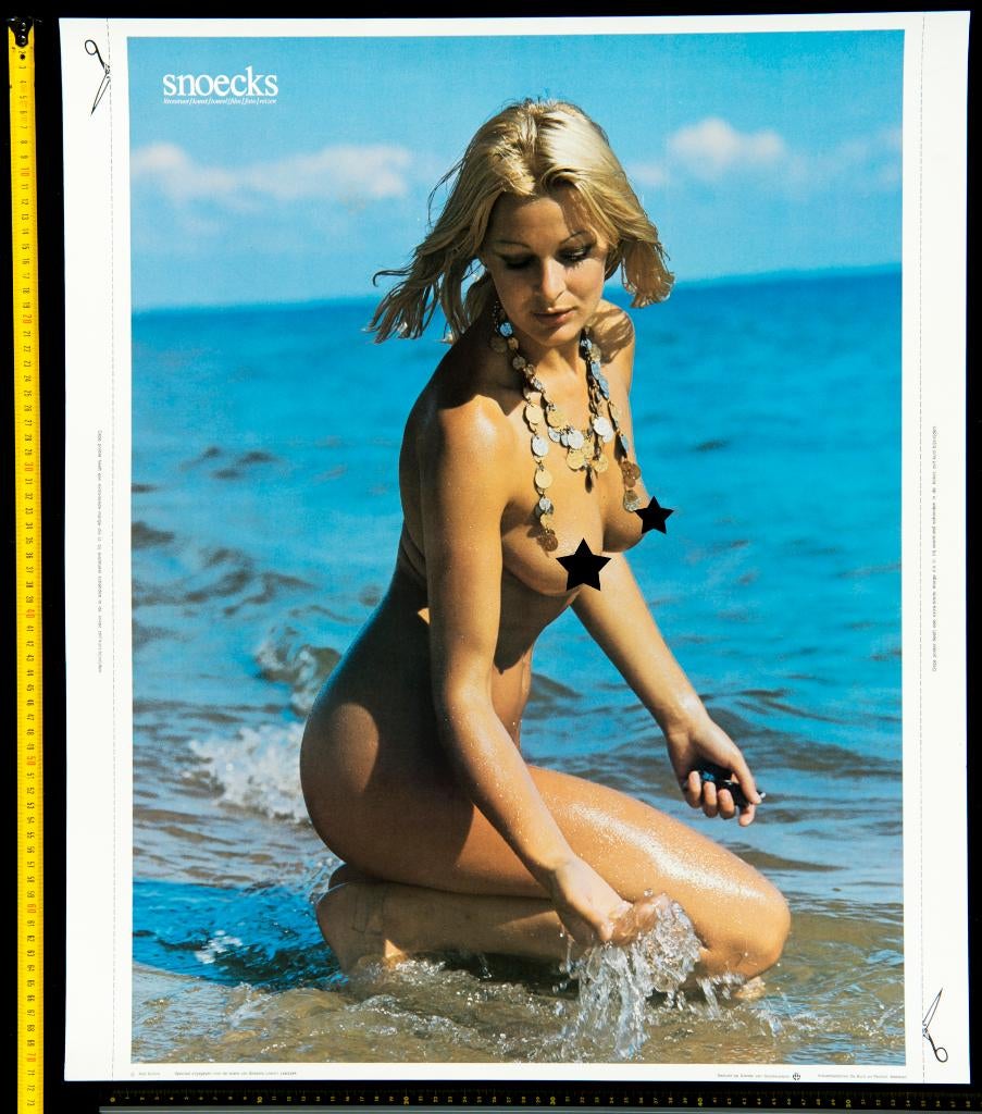 Snoecks posters jaren '70 & '80, Verzamelen, Ophalen, Rechthoekig Staand, Zo goed als nieuw, A1 t/m A3