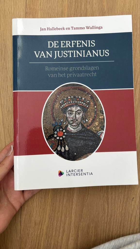 De erfenis van justinianus - Tammo Wallinga, Boeken, Studieboeken en Cursussen, Ophalen of Verzenden, Nieuw, Hoger Onderwijs, Tammo Wallinga