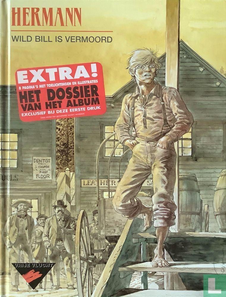 Wild Bill is vermoord. van Hermann, HC 1 druk!!, Boeken, Eén stripboek, Nieuw, Hermann, Ophalen of Verzenden