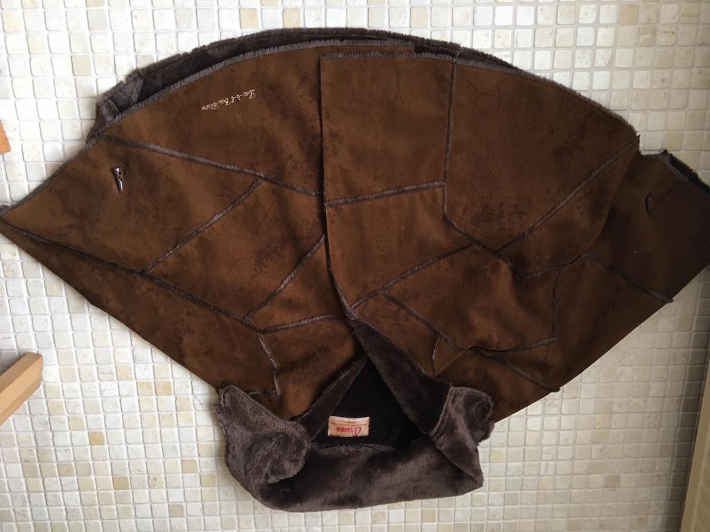 Cape marron pour femme, Enlèvement ou Envoi, Porté, Taille 42/44 (L)