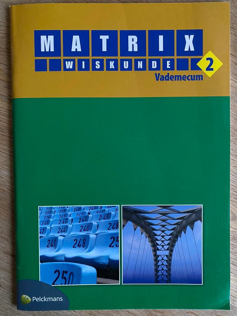 Matrix Wiskunde 2 (ENKEL het Vademecum), Boeken, Ophalen, Nederlands
