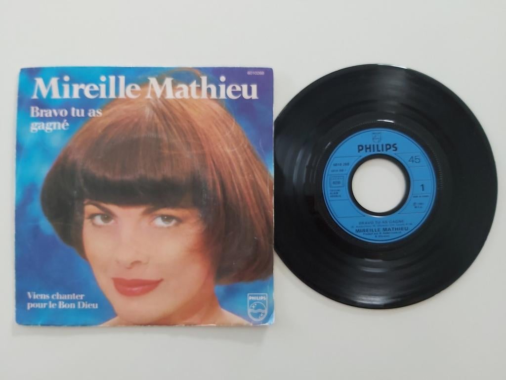Mireille Mathieu - goed gedaan, je hebt gewonnen, Ophalen of Verzenden, Zo goed als nieuw, Pop