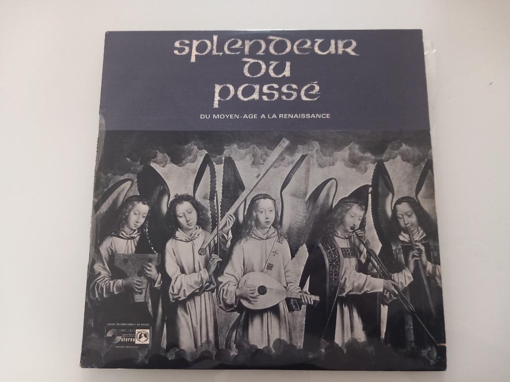 Vinyl LP Splendeur Passé Klassiek Middeleeuwen Renaissance, Ophalen of Verzenden, Middeleeuwen en Renaissance, 12 inch