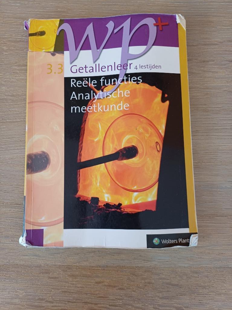 Wp+ 3.3 Getallenleer 4 lestijden, Boeken, Gelezen, ASO, Ophalen of Verzenden, Wolters Plantyn