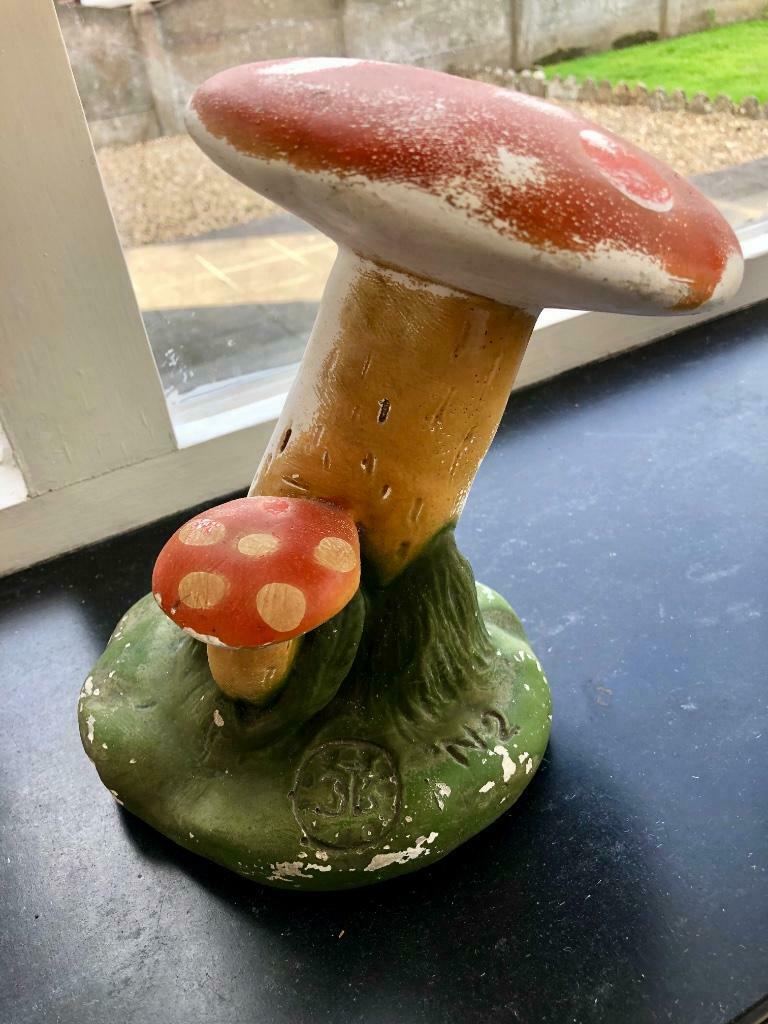 Prachtig vintage paddestoel beeld, Antiek en Kunst, Ophalen