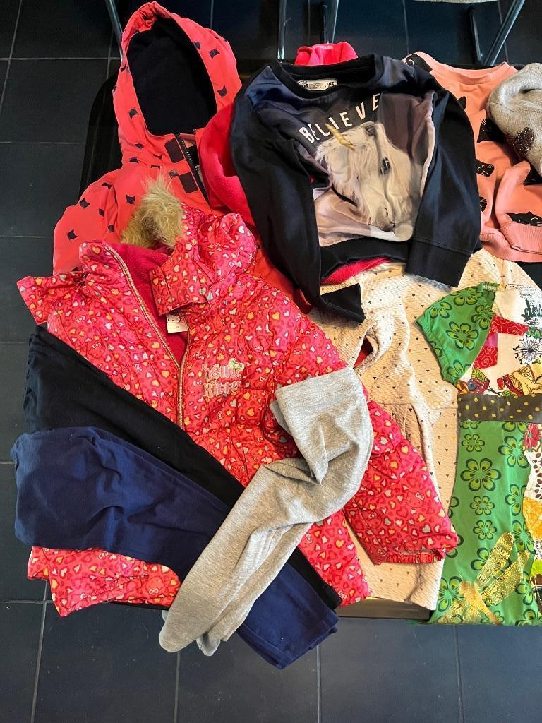 Kinderkleding maat 98-104-110, Ophalen, Gebruikt, Maat 98