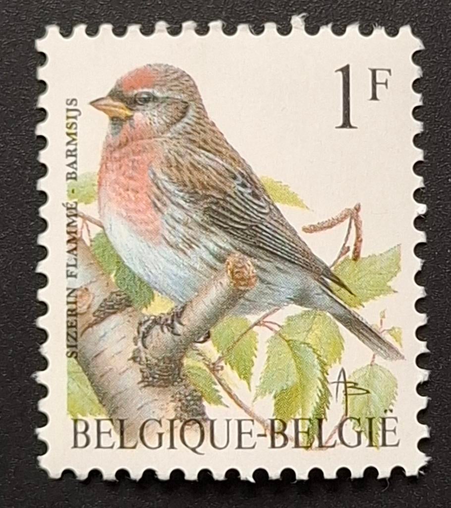 België: OBP 2457P8 ** Vogels 1992., Frankeerzegel, Ophalen of Verzenden, Zonder stempel, Postfris