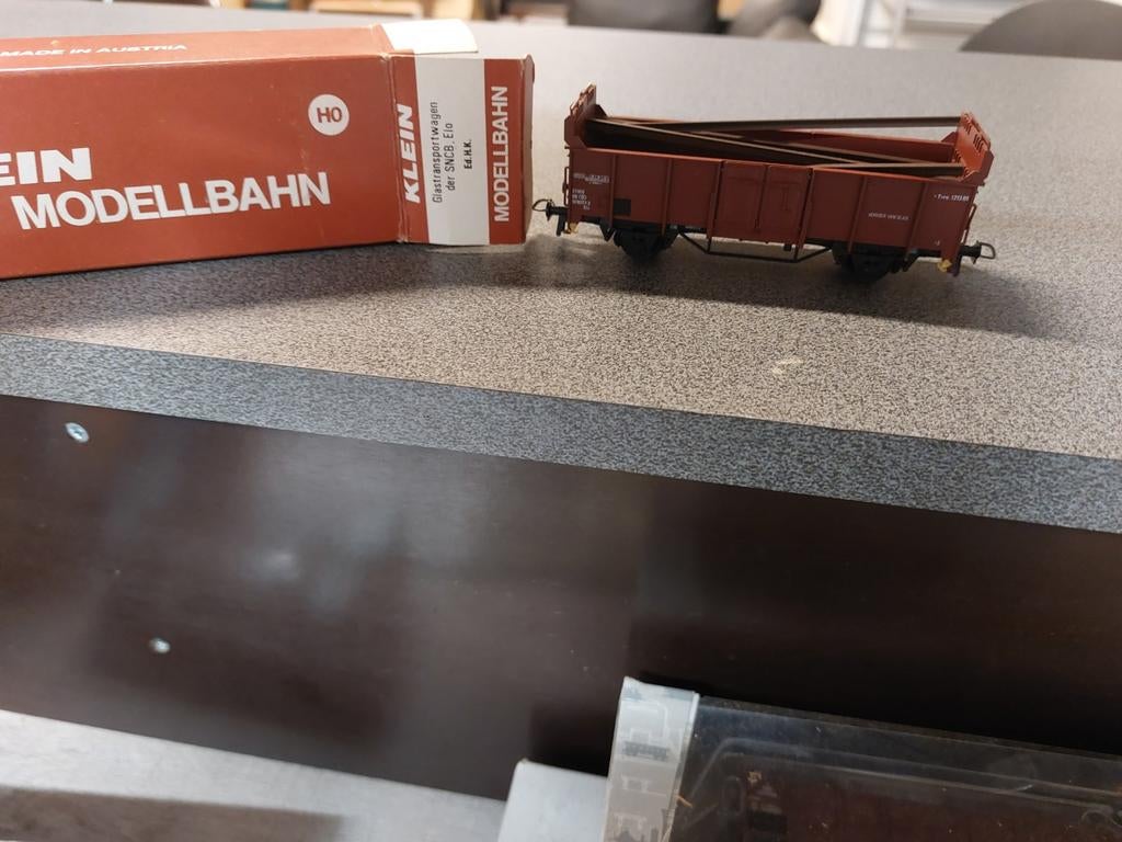 Klein Modellbahn open wagon NMBS, Enlèvement, Wagon