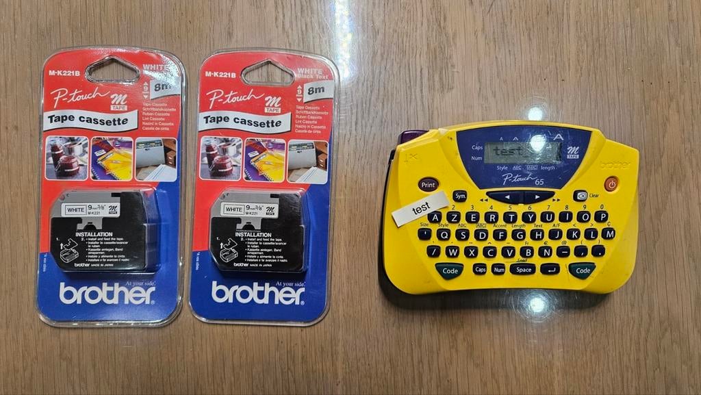 Brother P-Touch 65, Enlèvement ou Envoi, Utilisé