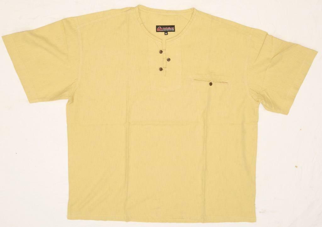 Chemise manches courtes grande taille F466, Vêtements | Hommes, Enlèvement ou Envoi, Neuf, Beige