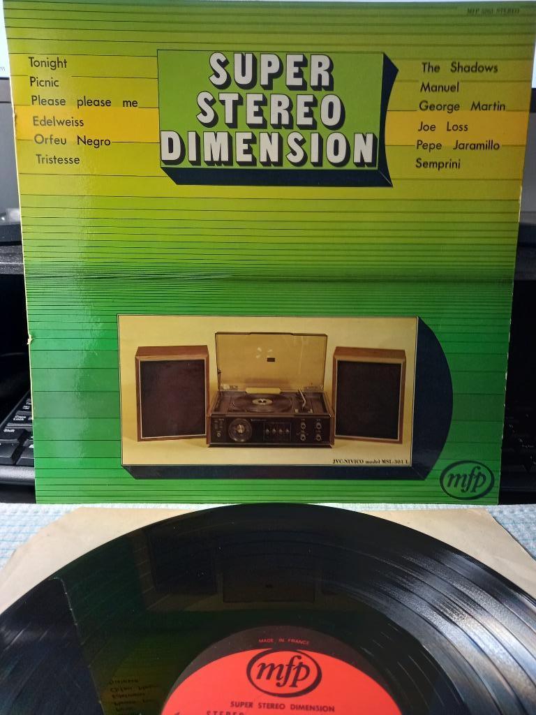 Super Stereo Dimension - Lp Mint, Ophalen of Verzenden, Zo goed als nieuw, 12 inch