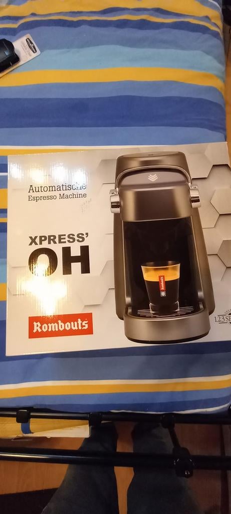 Rombouts expresso  neuf, Elektronische apparatuur, Ophalen, Zo goed als nieuw