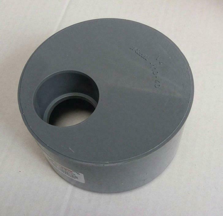 Buisreductie 110/40 excentrisch, Neuf, 80 mm ou plus, Enlèvement ou Envoi, PVC