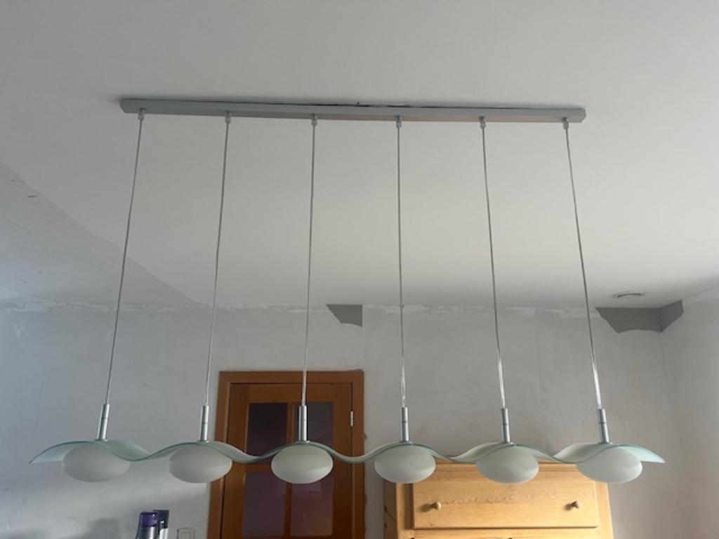 lustre, Enlèvement, Utilisé, Verre, Moderne