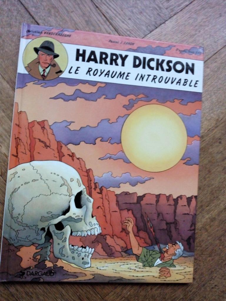 BD Harry Dickson "Le royaume introuvable" dédicacée, Boeken, Stripverhalen, Ophalen, Eén stripboek, Zo goed als nieuw, Christian Vanderhaeghe