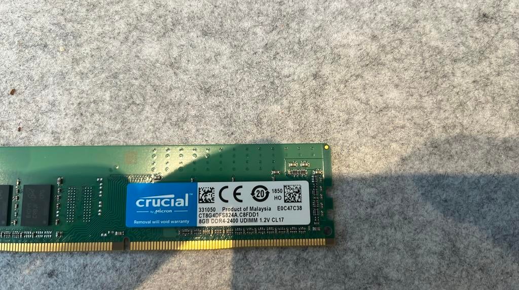 Barette Ram DDR4 8Gb, Enlèvement ou Envoi, Comme neuf, DDR4