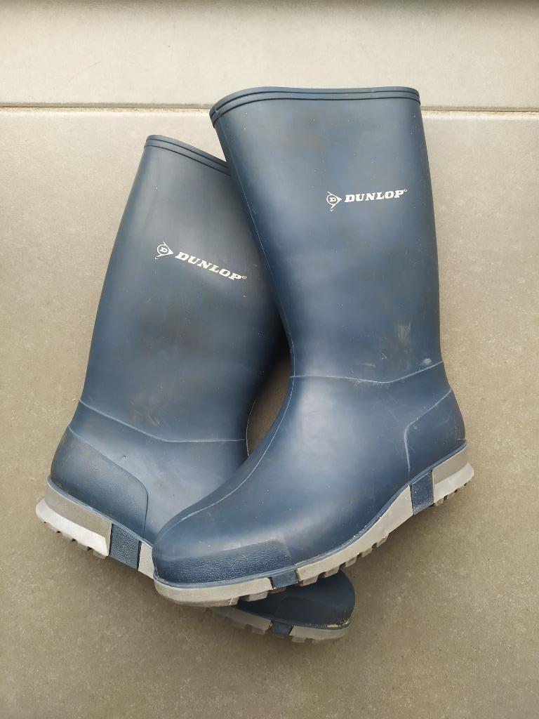 Regenlaarzen kind maat 31 merk DUNLOP, Kinderen en Baby's, Ophalen, Gebruikt