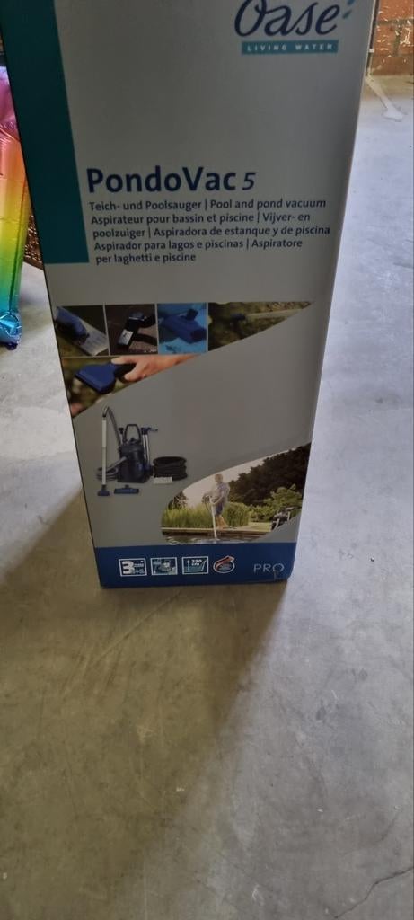 Stofzuiger voor zwemvijver, Ophalen, Zo goed als nieuw