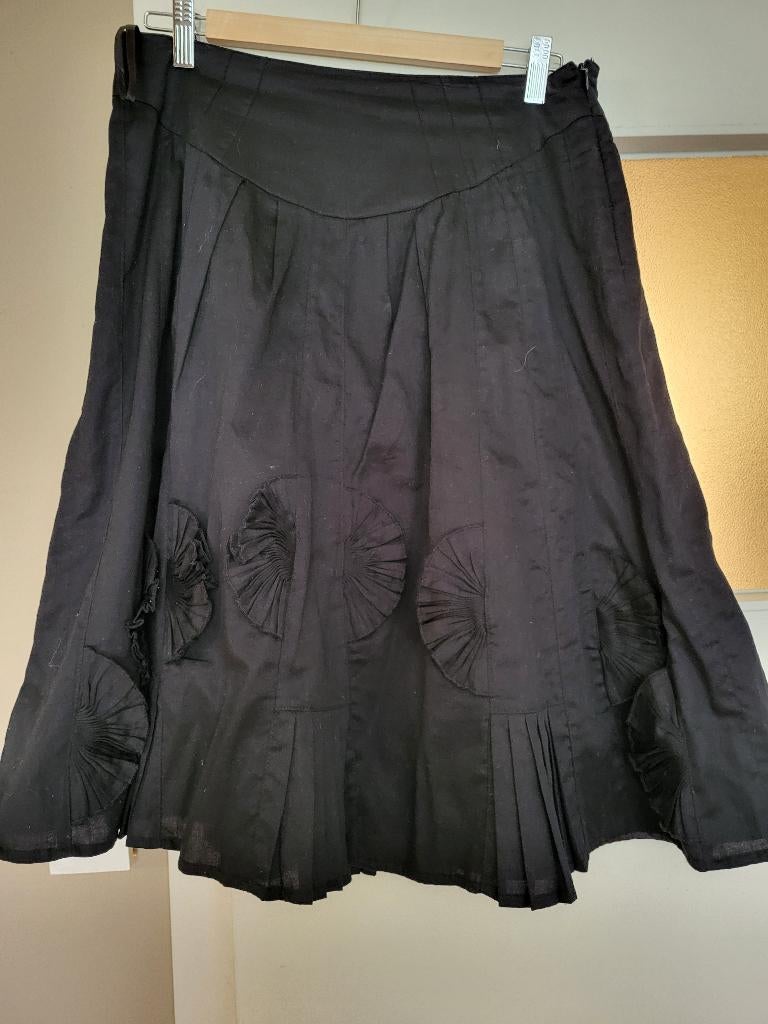 Zwart rokje van Bruno Antognini, Vêtements | Femmes, Taille 38/40 (M), Comme neuf, Enlèvement, Longueur genou