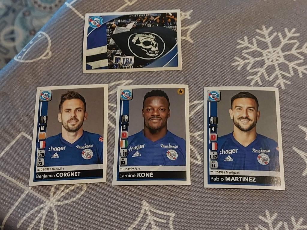 Panini/4 Stickers/RC Strasbourg-Alsace/2018-2019, Verzamelen, Verzenden, Nieuw, Poster, Plaatje of Sticker