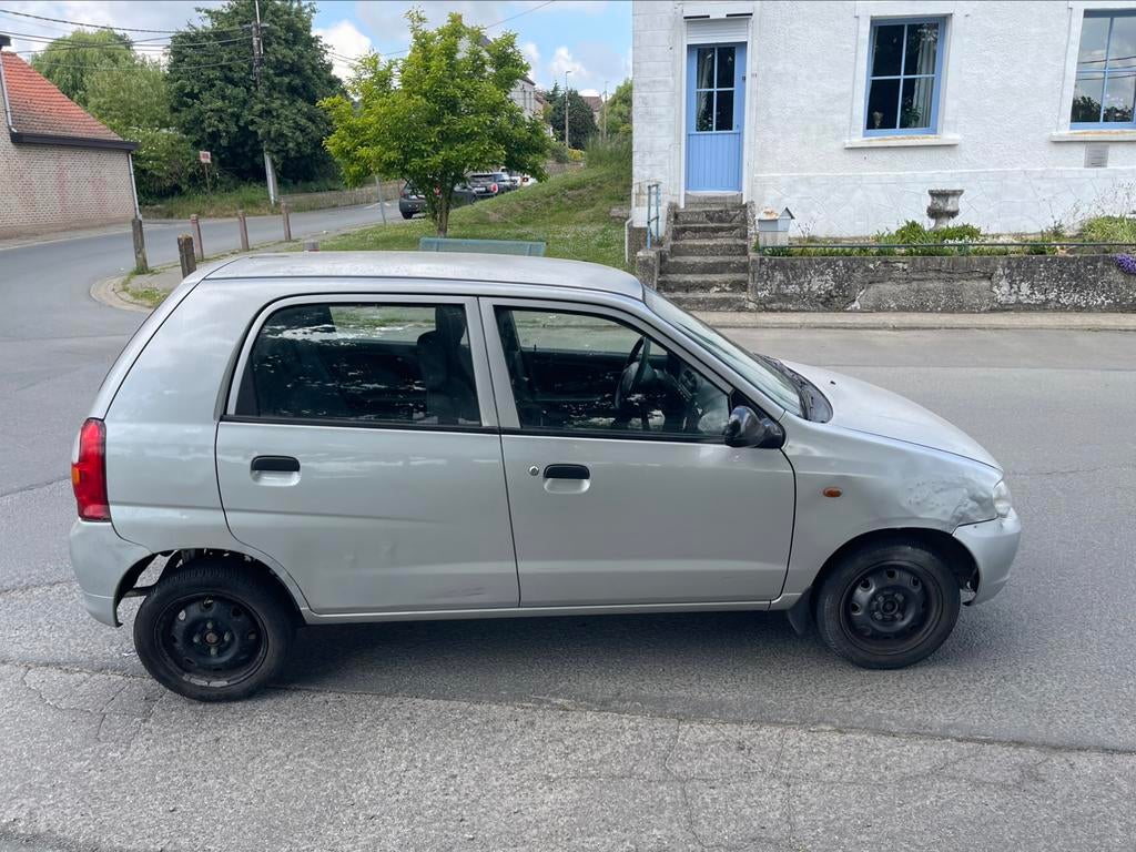 Suzuki alto 1000 benzine 5P 159000 km medio 2005 ctok, Auto's, Suzuki, Voorwielaandrijving, Stof, Zwart, 5 deurs