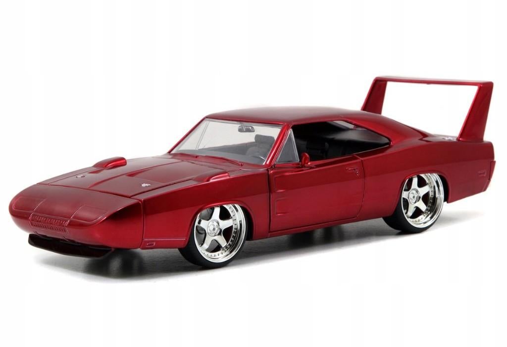 Fast & Furious - 1969 Dom's Dodge Charger Daytona 1:24, Hobby & Loisirs créatifs, Neuf, Customerservice@jadatoys.com, Enlèvement ou Envoi