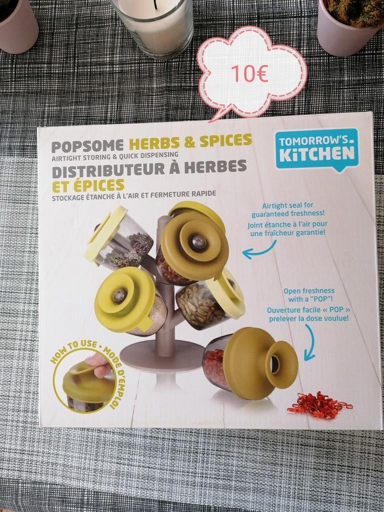 Kruiden- en kruidendispenser, Ophalen, Nieuw